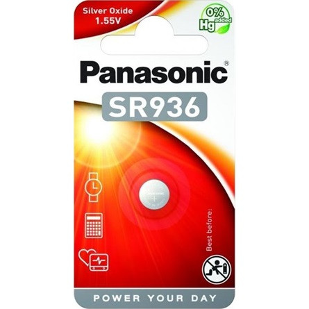 Panasonic SR-936P 1,55V ezüst-oxid óraelem 1db