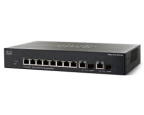 Cisco SF 302-08P 8-port 10/100 PoE Managed Switch w/Gig Uplinks