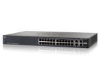 Cisco SF300-24 24-port 10/100 Managed Switch with Gigabit Uplinks