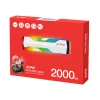 ADATA SSD 2TB - SPECTRIX S65G (3D TLC, M.2 PCIe Gen 4x4, r:6000 MB/s, w:5000 MB/s, hűtőbordás)