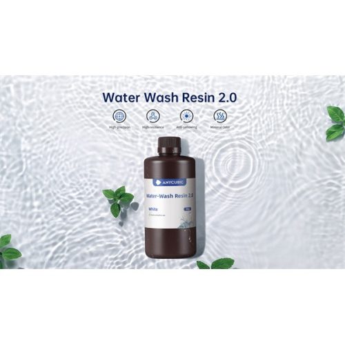 ANYCUBIC 3D Gyanta - Water Washable Resin Grey SSX2GY-102A (Szürke, 1kg)