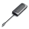 Satechi Aluminium USB-C Multiport MX Adapter (Dual 4K HDMI 60Hz/30Hz, USB-C PD 100W, RJ45, 1xUSB-C , 2xUSB, SD, jack)