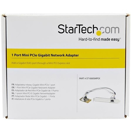 StarTech mini PCI-E x1 10/100/1000Mbps hálózati kártya