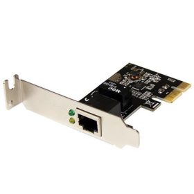   StarTech PCI-E x1 10/100/1000Mbps hálózati szerver adapter low profile