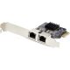 StarTech 2-PORT NETWORK CARD TAA TAA-COMPLIANT NIC WINDOWS/LINUX