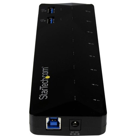 StarTech 8 portos USB3.0 hub fekete