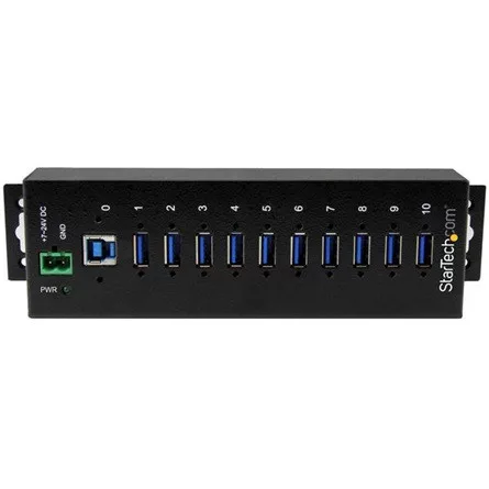 StarTech 10 portos USB3.0 HUB ESD and Surge Protection