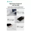 Devia Smart Series 60W+27W PD Type-C/Type-C + Lightning adat- és töltőkábel 1.2m- fehér
