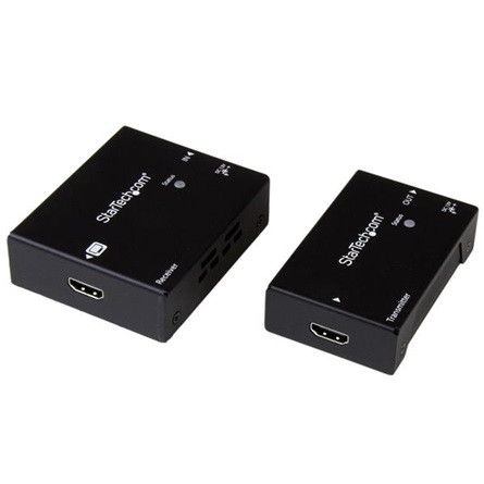 StarTech HDMI -> RJ45 F/F video extender hosszabbító fekete 4k, max 100m