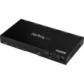   StarTech HDMI SPLITTER - 2 PORT HDMI 2.0 4K 60HZ WITH SCALER - 7.1 SOUND