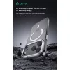 Devia Crystal Series Magnetic 360° kameravédős ütésálló tok - Apple iPhone 17 - átlátszó