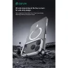 Devia Crystal Series Magnetic 360° kameravédős ütésálló tok - Apple iPhone Air - átlátszó