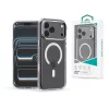 Devia Crystal Series Magnetic 360° kameravédős ütésálló tok - Apple iPhone 17 Pro Max - átlátszó