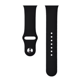   Devia Apple Watch Series 10 42mm DEVIA DELUXE SPORT pótszíj egyedi méret, állítható, FEKETE
