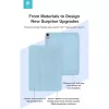 DEVIA APPLE IPAD AIR 4/5/IPAD PRO 11 TABLET TOK ON/OFF FUNKCIÓVAL, APPLE PENCIL TARTÓVAL, MÁGNESES TÖLTŐVEL - PINK