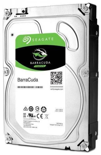 Seagate BarraCuda HDD, 3.5" 4TB, SATA3, 5400rpm 256MB