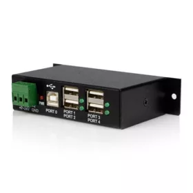 StarTech 4 portos USB2.0 HUB Industrial 