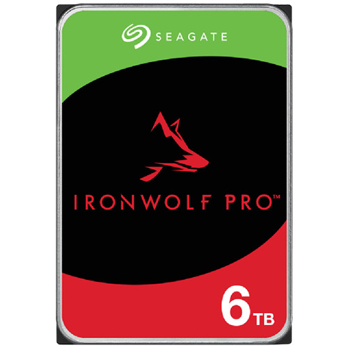 SEAGATE HDD Ironwolf pro NAS (3.5''/6TB/SATA/rmp 7200)