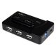 StarTech 6 portos USB3.0 USB2.0 HUB combo