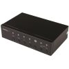 StarTech Multi-Input CAT5e 2db HDMI 1db Displayport 1db VGA -> HDMI M/F extender fekete max. 70m