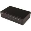 StarTech Multi-Input CAT5e 2db HDMI 1db Displayport 1db VGA -> HDMI M/F extender fekete max. 70m