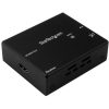 StarTech Multi-Input CAT5e 2db HDMI 1db Displayport 1db VGA -> HDMI M/F extender fekete max. 70m