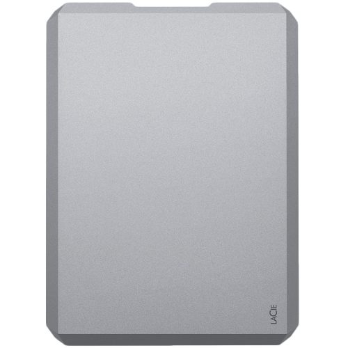 LaCie HDD External Mobile Drive (2.5'/1TB/ USB 3.0/ USB-C) Moon Silver