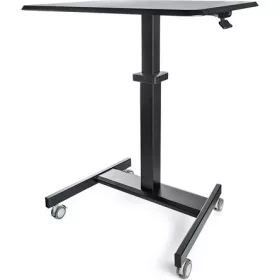   StarTech MOBILE STANDING DESK -PORTABLE SIT STAND ERGONOMIC ROLLING CART
