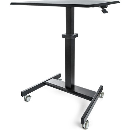 StarTech MOBILE STANDING DESK -PORTABLE SIT STAND ERGONOMIC ROLLING CART