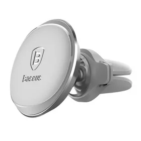 BASEUS autós tartó szellőzőre, 360°, EZÜST