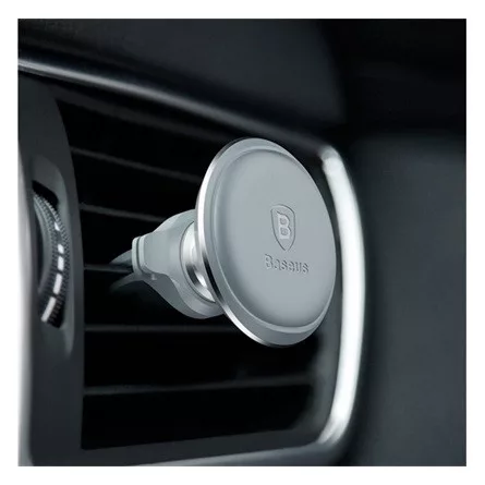 BASEUS autós tartó szellőzőre, 360°, EZÜST