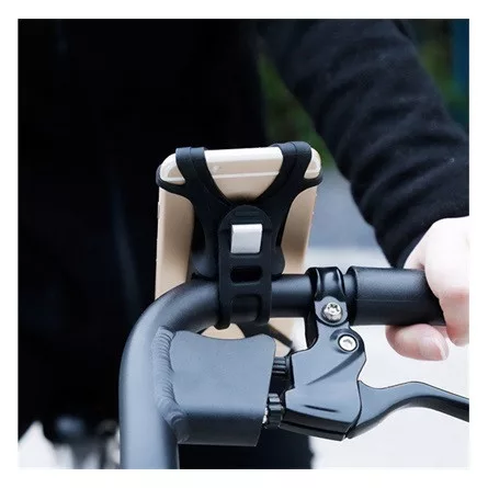 BASEUS kerékpáros telefontartó gumis, kormányra rögzíthető,