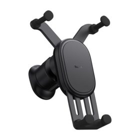   Baseus 15W telefon vezeték nélküli töltő adapter / autós tartó fekete
