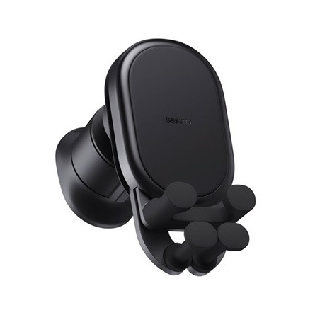 Baseus 15W telefon vezeték nélküli töltő adapter / autós tartó fekete
