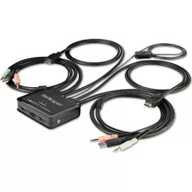  StarTech 2 PORT HDMI KVM SWITCH - 4K60 USB 4K 60HZ - OS INDEPENDENT
