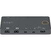 StarTech 2 PORT HYBRID USB-C KVM SWITCH KVM SWITCH - 4K 60HZ HDMI 2.0