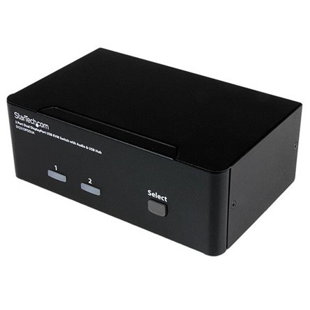 StarTech Dual DisplayPort 2 portos USB KVM switch