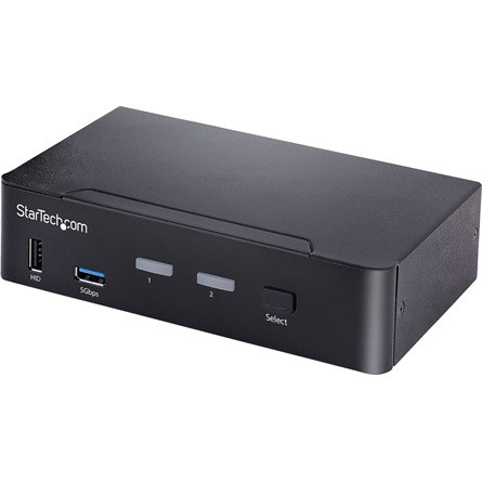 StarTech 2 PORT DP USB C KVM SWITCH 60HZ 3.5MM AND USB AUDIO