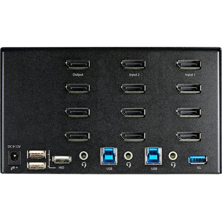 StarTech 2 PT DP KVM SWITCH .