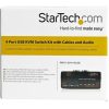 StarTech 4 portos USB2.0 KVM switch Kit