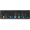 StarTech HDMI Dual Display 4-portos KVM switch fekete