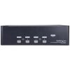 StarTech 4PT DUAL DP KVM SWITCH 4K60 KVM SWITCH - 4K60 - 4 PORT       IN