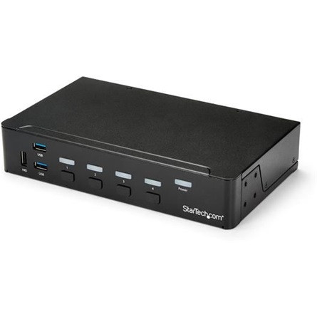 StarTech 4-portos HDMI KVM switch fekete