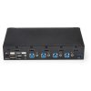 StarTech 4-portos HDMI KVM switch fekete