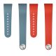SONY pótszíj 2db egyedi méret, állítható, PIROS/SÖTÉTKÉK Sony Smartband SWR30