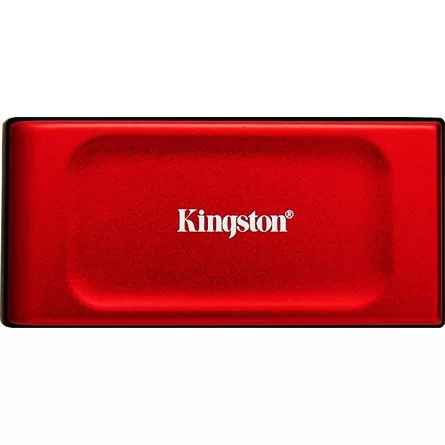 Kingston XS1000 2TB USB3.2 Gen2 C külső SSD piros