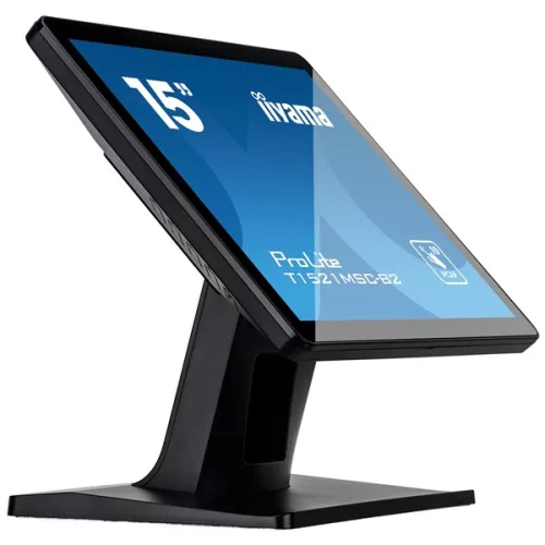 iiyama touch monitor, 15", 1024x768, 4:3, 325cd, 8ms, 800:1,VGA, T1521MSC-B2