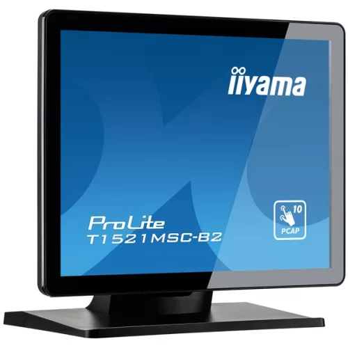 iiyama touch monitor, 15", 1024x768, 4:3, 325cd, 8ms, 800:1,VGA, T1521MSC-B2