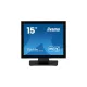 iiyama touch monitor, 15", 1024 x 768, 4:3, 350cd, 8ms, 800:1, VGA/HDMI/DP, T1532MSC-B1S