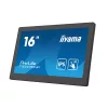 iiyama 24/7 touch monitor, 15,6", 1920x1080, 16:9, 385cd, 28ms, 800:1,/HDMI, T1624MSC